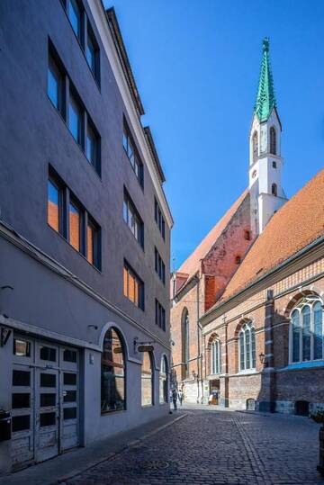 Фото номера Апартаменты с 1 спальней Апартаменты Riga Old Town Souvenir Apartment г. Рига 16