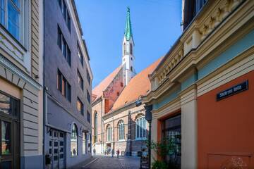Фото номера Апартаменты с 1 спальней Апартаменты Riga Old Town Souvenir Apartment г. Рига 17