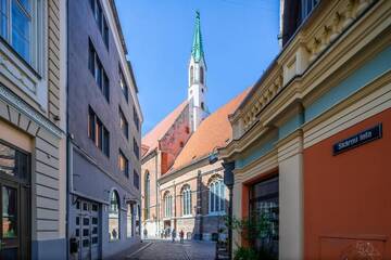 Фото номера Апартаменты с 1 спальней Апартаменты Riga Old Town Souvenir Apartment г. Рига 61
