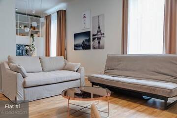 Фото номера Апартаменты Апартаменты Dandelion Apartments Matīsa г. Рига 25