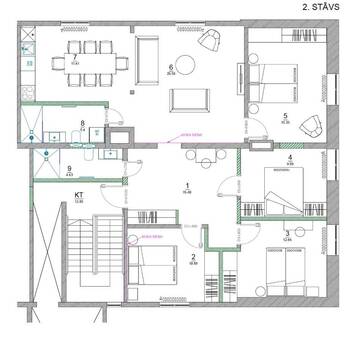 Фото номера Апартаменты Апартаменты Dandelion Apartments Matīsa г. Рига 22