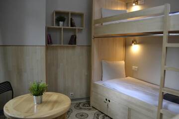 Фото номера Семейный номер с общей ванной комнатой Хостелы MyHostel Maskavas 29 г. Рига 3
