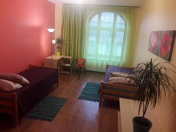 Фото номера Двухместный номер с 2 отдельными кроватями Гостевой дом Apartment Harmony г. Рига 11
