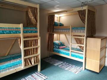 Фото номера Кровать в общем 6-местном номере для женщин Хостелы MAKSIAN HOSTEL RIGA г. Рига 6