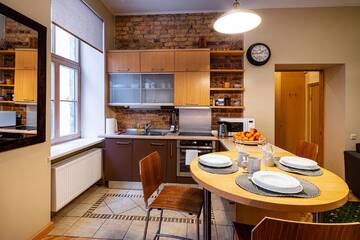 Фото номера Апартаменты Делюкс Апартаменты Kalnina Quiet Apartment in City Center г. Рига 8