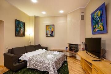 Фото номера Апартаменты Делюкс Апартаменты Kalnina Quiet Apartment in City Center г. Рига 54