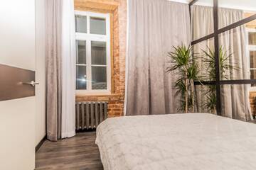 Фото номера Апартаменты Делюкс Апартаменты Merkela Design Apartment With Park View г. Рига 18
