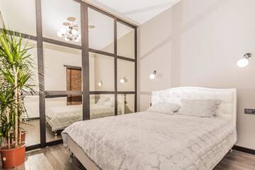 Фото номера Апартаменты Делюкс Апартаменты Merkela Design Apartment With Park View г. Рига 16