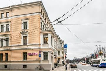 Фото номера Апартаменты Делюкс Апартаменты Merkela Design Apartment With Park View г. Рига 28