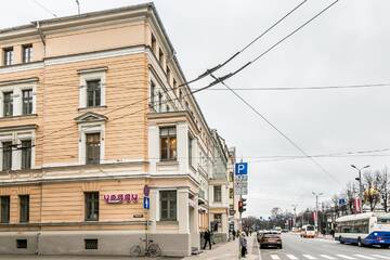 Фото номера Апартаменты Делюкс Апартаменты Merkela Design Apartment With Park View г. Рига 24