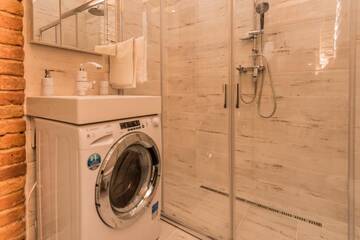 Фото номера Апартаменты Делюкс Апартаменты Merkela Design Apartment With Park View г. Рига 39