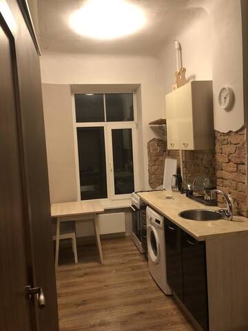 Фото номера Апартаменты с 1 спальней Апартаменты Rustic Style apartment Riga г. Рига 10