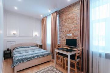 Фото номера Апартаменты Делюкс Апартаменты Pērnavas XV studio loft г. Рига 15