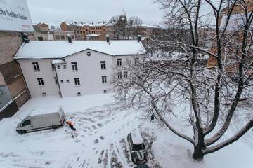 Фото номера Апартаменты Делюкс Апартаменты Pērnavas XV studio loft г. Рига 17