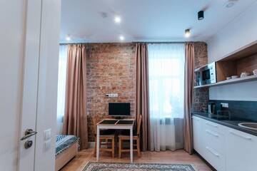 Фото номера Апартаменты Делюкс Апартаменты Pērnavas XV studio loft г. Рига 26
