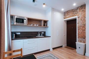 Фото номера Апартаменты Делюкс Апартаменты Pērnavas XV studio loft г. Рига 31