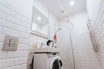 Фото номера Апартаменты Делюкс Апартаменты Pērnavas XV studio loft г. Рига 35