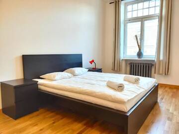 Фото номера Апартаменты с 2 спальнями Апартаменты Brivibas Center Apartments г. Рига 29