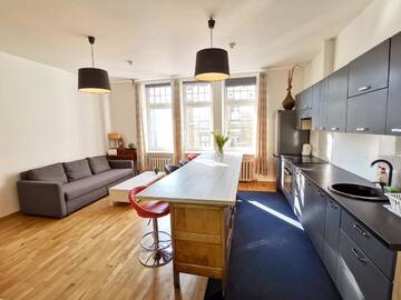 Фото номера Апартаменты с 2 спальнями Апартаменты Brivibas Center Apartments г. Рига 16