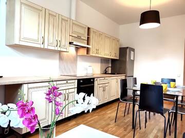 Фото номера Апартаменты с 2 спальнями Апартаменты Brivibas Center Apartments г. Рига 7