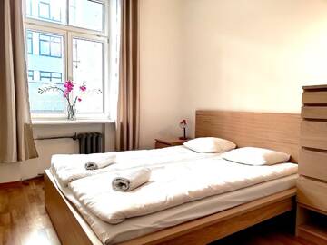 Фото номера Апартаменты с 2 спальнями Апартаменты Brivibas Center Apartments г. Рига 8