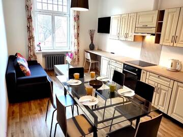 Фото номера Апартаменты с 2 спальнями Апартаменты Brivibas Center Apartments г. Рига 5