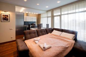 Фото номера Апартаменты с 1 спальней Апартаменты Old Riga Kaleju Studio Apartment With Terrace г. Рига 10