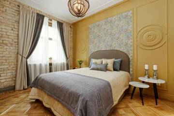 Фото номера Апартаменты с 1 спальней Апартаменты Dzirnavu Residense г. Рига 52