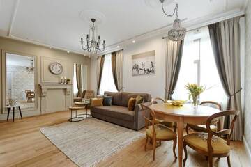 Фото номера Апартаменты с 1 спальней Апартаменты Dzirnavu Residense г. Рига 28