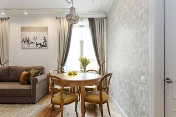 Фото номера Апартаменты с 1 спальней Апартаменты Dzirnavu Residense г. Рига 36