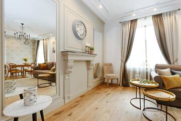 Фото номера Апартаменты с 1 спальней Апартаменты Dzirnavu Residense г. Рига 33