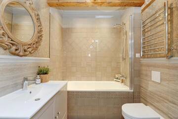 Фото номера Апартаменты с 1 спальней Апартаменты Dzirnavu Residense г. Рига 40