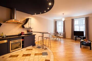 Фото номера Апартаменты с 1 спальней Апартаменты Old Riga Aldaru street Apartment with Sauna г. Рига 8