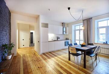 Фото номера Апартаменты с 4 спальнями и балконом Апартаменты Ex Factory apartment г. Рига 16