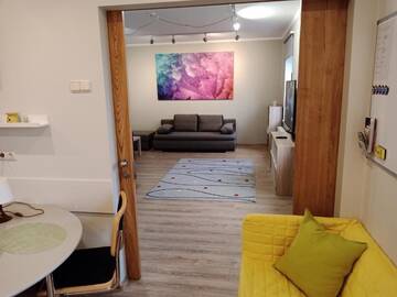 Фото номера Апартаменты с 3 спальнями Апартаменты Family or Group Apartment in Green Center г. Рига 71
