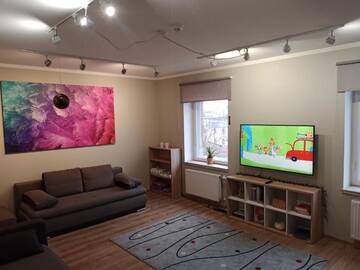 Фото номера Апартаменты с 3 спальнями Апартаменты Family or Group Apartment in Green Center г. Рига 67
