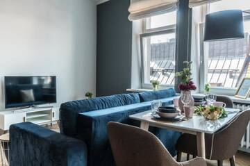 Фото номера Апартаменты Делюкс с 2 спальнями Апартаменты Greystone Suites &amp; Apartments г. Рига 22
