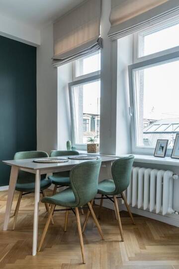 Фото номера Апартаменты с 1 спальней Апартаменты Greystone Suites &amp; Apartments г. Рига 21