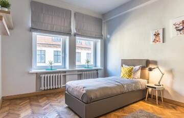 Фото номера Апартаменты с 3 спальнями Апартаменты Greystone Suites &amp; Apartments г. Рига 17