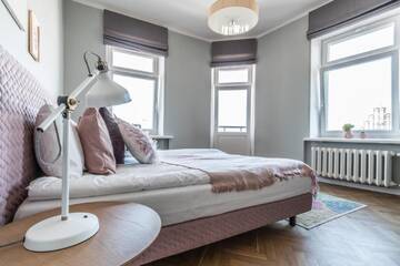 Фото номера Улучшенные апартаменты Апартаменты Greystone Suites &amp; Apartments г. Рига 8