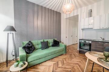 Фото номера Апартаменты с 1 спальней Апартаменты Greystone Suites &amp; Apartments г. Рига 10