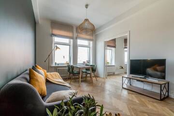 Фото номера Апартаменты с 1 спальней Апартаменты Greystone Suites &amp; Apartments г. Рига 11