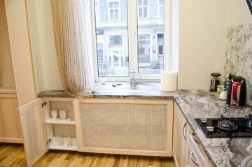 Фото номера Апартаменты с 1 спальней Апартаменты City Inn Riga Apartment, Barons promenade with parking г. Рига 14