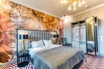 Фото номера Полулюкс с двуспальной кроватью Отель Grand Poet Hotel and SPA by Semarah г. Рига 2