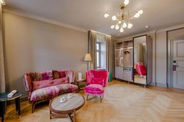 Фото номера Полулюкс с 2 односпальными кроватями Отель Grand Poet Hotel and SPA by Semarah г. Рига 4