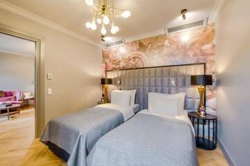 Фото номера Полулюкс с 2 односпальными кроватями Отель Grand Poet Hotel and SPA by Semarah г. Рига 3