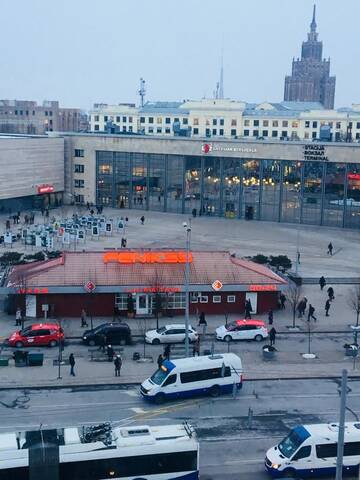 Фото номера Четырехместный номер с общей ванной комнатой Хостелы Dreams Hostel center г. Рига 3