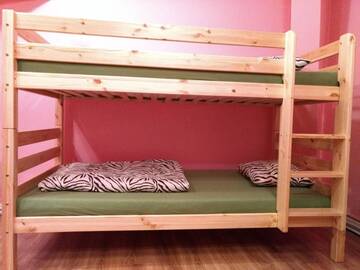 Фото номера Четырехместный номер с общей ванной комнатой Хостелы Dreams Hostel center г. Рига 5