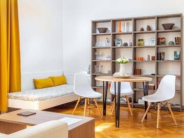 Фото номера Апартаменты с 2 спальнями Апартаменты Central Perk Apartments г. Рига 10