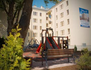 Фото номера Улучшенные апартаменты Апартаменты Riga A new designed cosy family apartment г. Рига 73